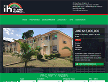 Tablet Screenshot of islandhomesja.com